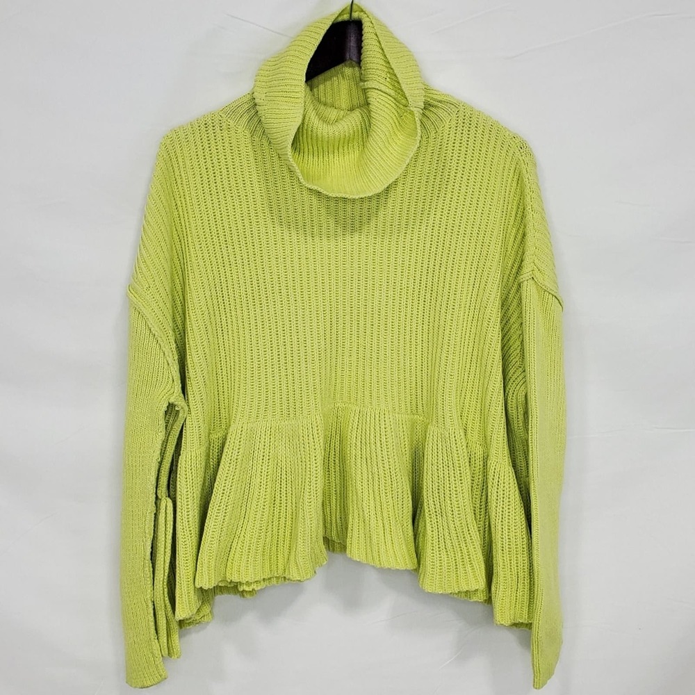 Free People Key Lime Layer Cake Sweater